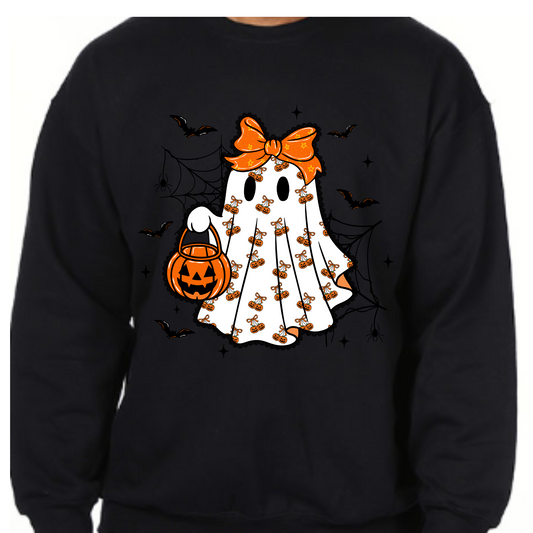 Trick-or-Treat Ghostie Sweatshirt – Adorably Festive & Cozy!