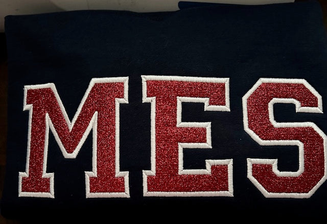School Letter Sweatshirt