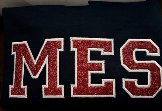 School Letter Sweatshirt