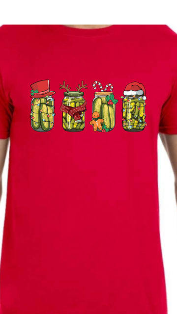 Festive Pickle Jar Tee