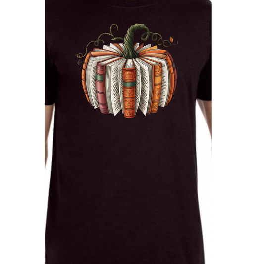 Pumpkin Book Lover Tee