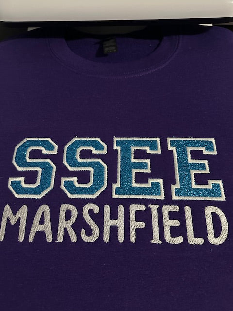 School Letter Sweatshirt