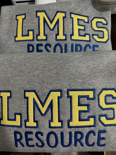 School Letter Sweatshirt