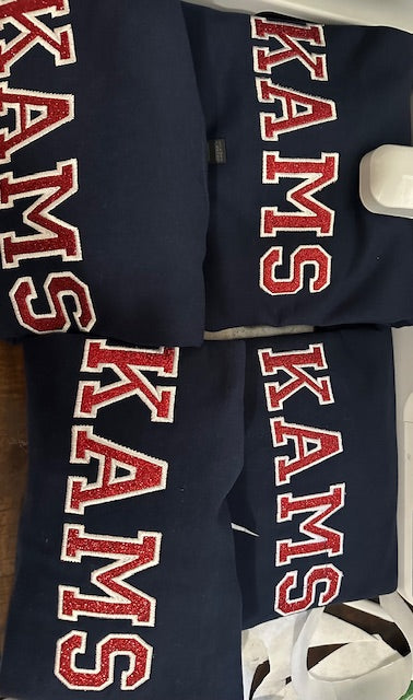 School Letter Sweatshirt