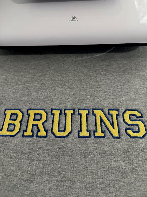 School Letter Sweatshirt