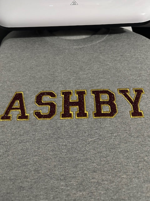 School Letter Sweatshirt